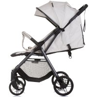 Carucior pentru copii Chipolino Sparkle biscotta sport cu suspensii, spatar reglabil, centura siguranta si pliere compacta - 2