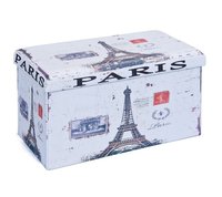 UB PARIS, taburet dreptunghiular cu spatiu de depozitare, model in functie de stoc - 1