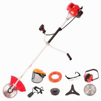 Pachet Motocoasa Micul Fermier MF-712, Putere 5 CP,10 Accesorii + Plasa umbrire / anti-vant 1.5 m  x 50 m, 75% grad de umbrire - 3