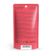 SCHESIR After Dark Velvet Mousse, Pui și Vită, plic hrană umedă fără cereale pisici, (mousse), 80g - 4