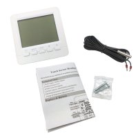 Termostat Techstar® TH-06, Ecran Digital, Incastrabil, 16A, 3500W, Alimentare 220V, Senzor Pardoseala, Alb - 3