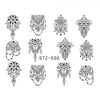 Tatuaj decor unghii YZW-3017 - 1