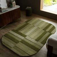 Covor Oval Eldon Verde 160x230 cm - Flair Rugs - 1