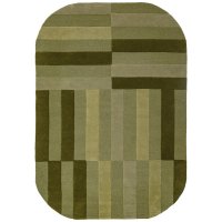 Covor Oval Eldon Verde 160x230 cm - Flair Rugs - 5