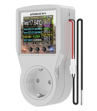 Priza inteligenta si Controller smart temperatura si consum energie ATORCH S1BWT, WiFi, Bluetooth - 10