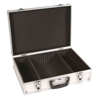 Cutie de scule din aluminiu Perel 1819, 42.5 x 30.5 x 12.5 cm - 1