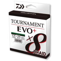 Fir Textil Daiwa Tournament 8X Braid Evo+ Dark Green, 135m, 0.16 mm - 2