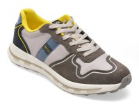 Pantofi sport GRYXX gri, 30160, din material textil si piele naturala - 1