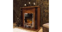 Semineu electric Clasic nuc & Galileo silver, Art Flame, 883x950x300 mm, 2000W - 1