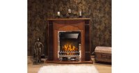 Semineu electric Clasic nuc & Galileo silver, Art Flame, 883x950x300 mm, 2000W - 6