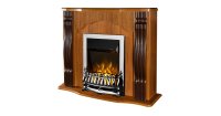 Semineu electric Clasic nuc & Galileo silver, Art Flame, 883x950x300 mm, 2000W - 4