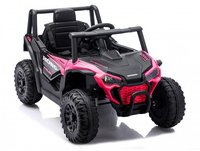 Masinuta electrica de teren pentru copii Nichiduta Off Road UTV Talon i-4WD Pink cu telecomanda,acumulator 12V,2 motoare,scaun din piele,pornire la buton,2 viteze,slow start,suspensii,usbmp3bluetooth - 2