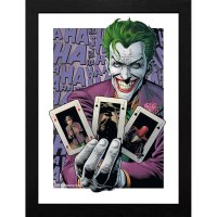 Poster cu Rama DC Comics - The Joker Haha Cards (30x40) - 1