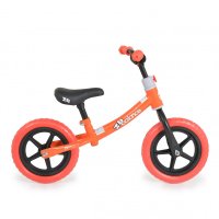 Bicicleta copii fara pedale Byox 2B balance Red 12 inch, de la 2 ani pana la greutatea de 20 kg, ghidon reglabil pe inaltime, roti din spuma EVA, inaltimea scaunului reglabila de la 35 cm la 45 cm - 1