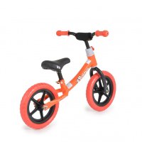 Bicicleta copii fara pedale Byox 2B balance Red 12 inch, de la 2 ani pana la greutatea de 20 kg, ghidon reglabil pe inaltime, roti din spuma EVA, inaltimea scaunului reglabila de la 35 cm la 45 cm - 2
