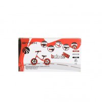 Bicicleta copii fara pedale Byox 2B balance Red 12 inch, de la 2 ani pana la greutatea de 20 kg, ghidon reglabil pe inaltime, roti din spuma EVA, inaltimea scaunului reglabila de la 35 cm la 45 cm - 3