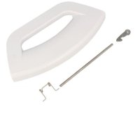 Maner clapeta pentru hublou Whirlpool si Hotpoint, cod 482000023243 - 2