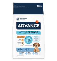 Advance Dog Mini Light 3 kg - Hrana Super Premium pentru Câini Adulți de Talie Mică - 1