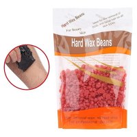 Ceara de Epilat Granule Hard Wax Beans, Aromă de Trandafir, 300 g - 3