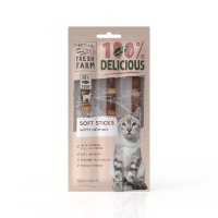 FRESH FARM Sticks cu Somon pentru Pisici, Recompense Delicioase, 15g - 2
