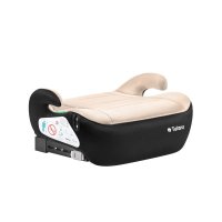 Inaltator auto copii I-Size cu isofix Tulano Avignon Cabby 30 Beige-Black 125-150 cm,suport pahar inclus,husa din material ultra soft,omologat R129 - 1