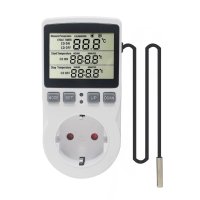Priza Programabila Techstar® KT3100, Digital Timer, Priza Intrerupator, 230V, 16A, Programabila Timp/Temperatura - 1