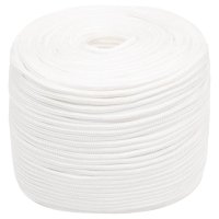 Franghie de Barca Alb 6 mm 100 m din Polipropilena - 2