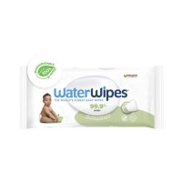 WaterWipes Soapberry, servetele umede pentru bebelusi, 60 bucati, 99.9% apa, fara parfum - 1