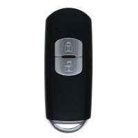 Carcasa cheie auto compatibila cu Mazda 2, 3, 5, 6, CX-3, CX-5, CX-7, CX-9, RX-8, MX-5, 2 butoane, model 2012-2018 - 6