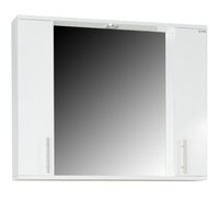 Oglinda seria 020, front MDF, alb, 80x71 cm - 1
