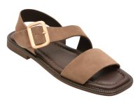 Sandale GRYXX gri, 5001690, din piele intoarsa - 1