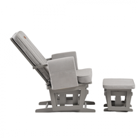 Fotoliu reglabill pentru alaptare ONINO cu suport de picioare Classic Pearl Gray - 1