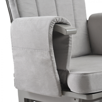 Fotoliu reglabill pentru alaptare ONINO cu suport de picioare Classic Pearl Gray - 2