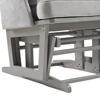 Fotoliu reglabill pentru alaptare ONINO cu suport de picioare Classic Pearl Gray - 3
