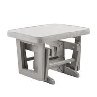 Fotoliu reglabill pentru alaptare ONINO cu suport de picioare Classic Pearl Gray - 4