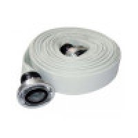 Furtun pompieri 3 Toli pentru irigatii, PVC, SimpleFit, presiune lucru 3.5 bar, rola 20 m + cuple Storz - 1
