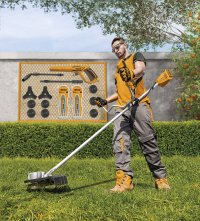 Ingco CSTLI202522 Motocoasa Trimmer Electric 40V cu 2 Acumulatori de 4Ah - 9