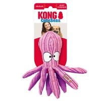 KONG CuteSeas Octopus, jucărie de pluș câini, cu sunet, pluș KONG CuteSeas Octopus, jucărie de pluș câini S, cu sunet, pluș, roz, 1buc - 2