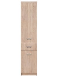 Biblioteca TOP MIX, 2 usi, 1 sertar, stejar sonoma, 40x33x183 cm - 1