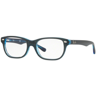 Ochelari de vedere pentru copii Ray-Ban RY1555 3667 - Rama albastra rectangulara - 1