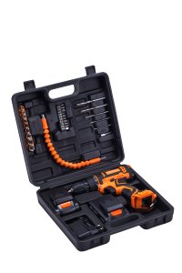 Set masina de gaurit si insurubat 21V 2Ah + accesorii, Kraft&Dele, KD3353 - 12