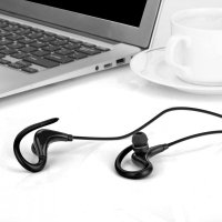 Casti Wireless Techstar® BT200, Bluetooth 4.1 ,HD Audio, Rezistente la Transpiratie, Comenzi pe Fir, Negru - 4