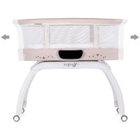 Patut pentru copii Chipolino Sogno 2 in 1 macadamia cu leganare si cantar integrat - 2