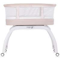 Patut pentru copii Chipolino Sogno 2 in 1 macadamia cu leganare si cantar integrat - 3