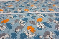 Sac de dormit copii 0.8 tog KidsDecor Tiger Jungle din bumbac 85 cm - 4