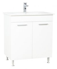 Set Baza si Lavoar, seria 067, 70 cm, alb - 1