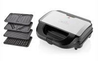 Sandwich-maker 4 in 1, ETA Sorento 3151, 900 W, otel inoxidabil, 4 tipuri de placi detasabile - 4