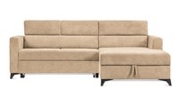 Colțar Extensibil MIZZONI, cu lada depozitare, tetiere reglabile, 250 x 175 x 94 cm - 1