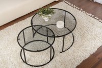 Set masute de cafea Aurum Negru - 4