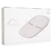 Saltea de infasat Cangaroo Nuvia din spuma EVA roz 69x44 cm, cu centura de siguranta si design portabil - 2